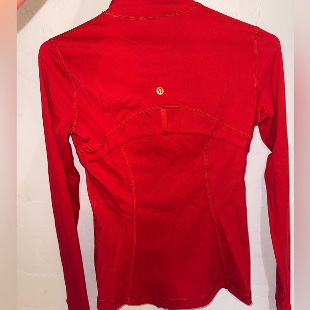 Women’s Red Zip-Front Active Jacket - image 3